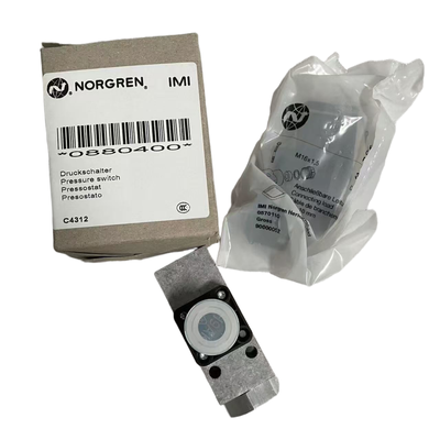 G1/4 Thread 1 to 16bar Electromechanical Pressure Switch NORGREN 0880400 Pressure Signal Switch for Air Compressor Pipeline