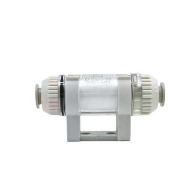 Filtre d'aspiration à pression négative SMC ZFC100-06B ZFC200-06B Raccord instantané à pression anti-dispersion Mécanisme de verrouillage Échange d'éléments sans outil pour pipeline auxiliaire pneumatique d'automatisation