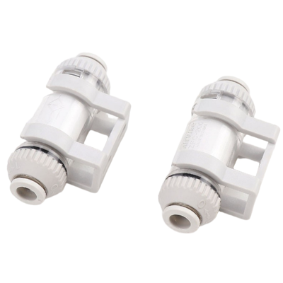 SMC ZFC74‑B‑X01 Negative Pressure Pneumatic Filter Polycarbonate Visual Housing Anti‑Rotation Lock Structure Air Nitrogen Medium For Automated Robotic Pick And Place Pipeline