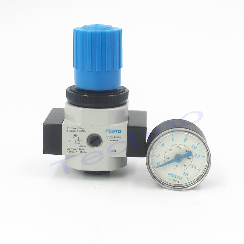 LR-1/4-D-MINI régulateur de filtre pneumatique lubrifiant régulateur de pression FESTO métallique