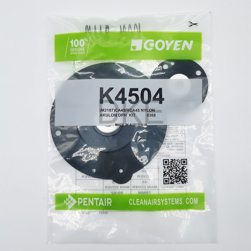 Kit de réparation du diaphragme Goyen Buna K4504 M2187 CA/RCA45 série DD,FS,T, taille 1 1/2