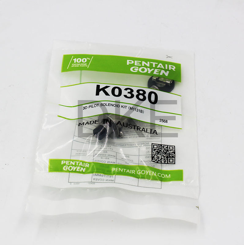 K0380 K0384 soupape solénoïde à jet de poussière à impulsion avec noyau en fer du tube du plongeur