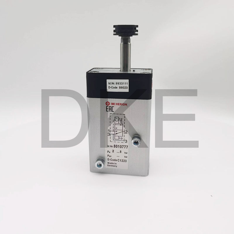 8010750 8010777 Spool actionné par solénoïde indirect G1/4 Port Taille 5 Port 1 -10 Bar