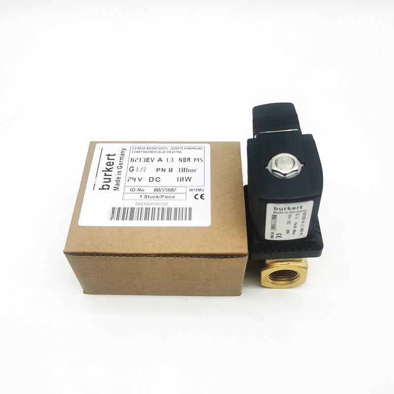 Valve Burkert résistante à la température 00221602 24V tension continue
