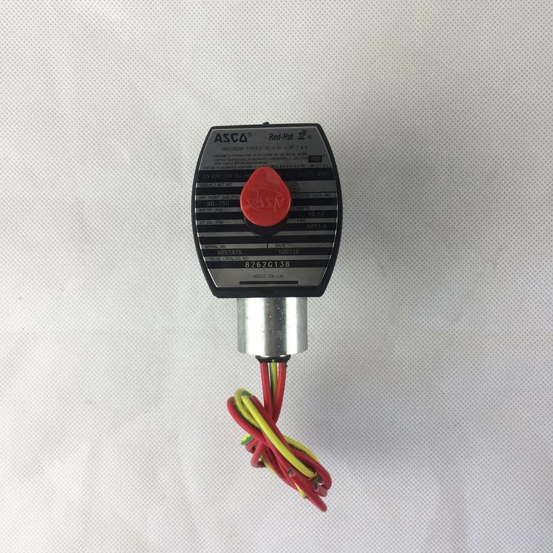 ASCO 8262G138 Service général 1/4" ouverte normalement 2/2 voie soupape solénoïde simple