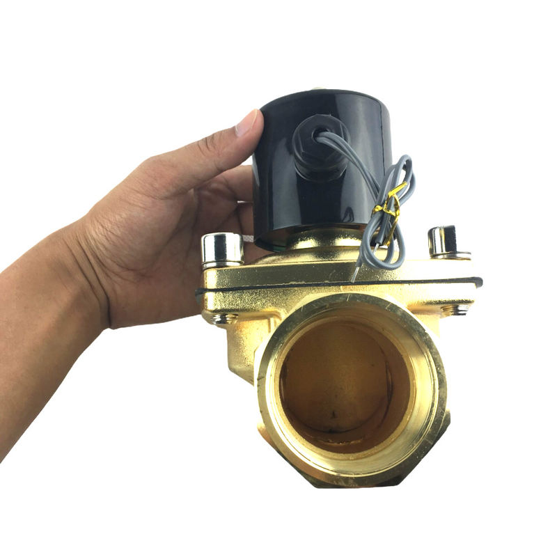 2W500-50 soupape électromagnétique commutateur de commande de la vapeur d'eau 2 pouces électromagnétique normalement ouverte