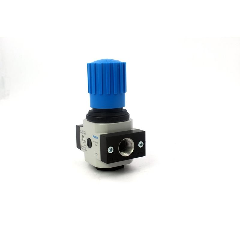 LR-1/4-D-MIDI 186451 LR-1/4-D-MIDI-MPA 8002368 FESTO soupape régulatrice de pression en alliage de zinc avec jauge de pression de 0,5-12 bar Système de régulateur de filtre à air compact avec des performances améliorées