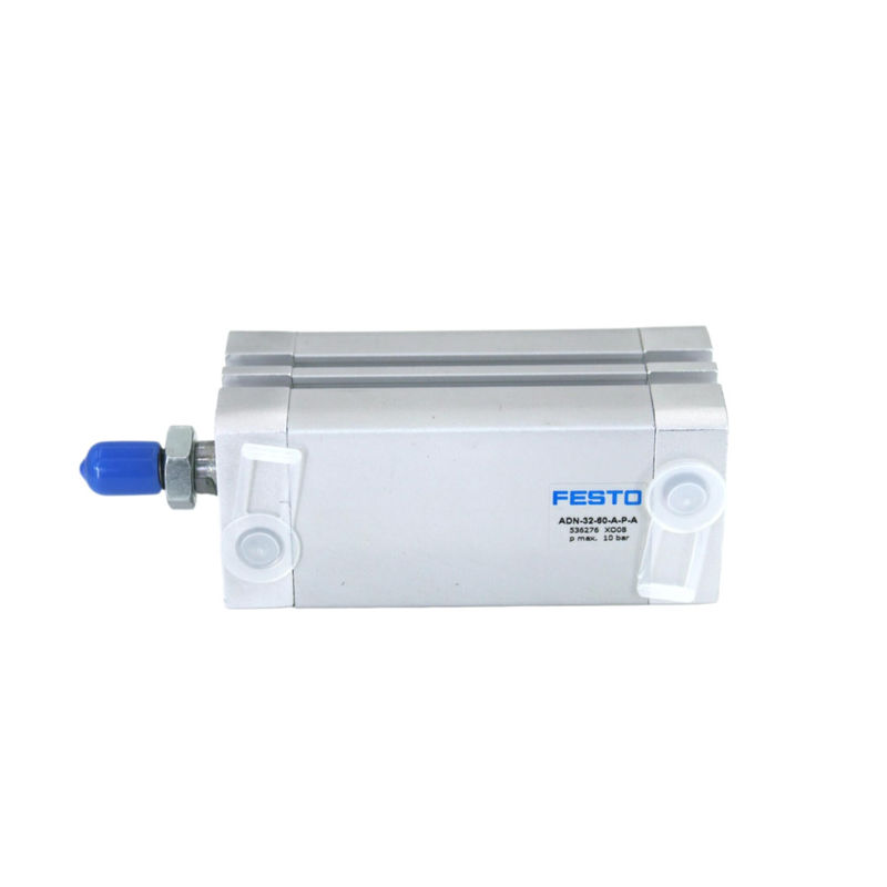 FESTO ADN-32-60-A-P-A 536276 Trait de cylindre compact de 60 mm de diamètre de piston de 32 mm de fil de tige de piston M10x1.25