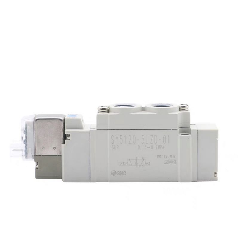 Valve solénoïde SY5120-5LZD-01 SMC2 Position unique DC24V Port Taille 1/8 tuyauterie de fil