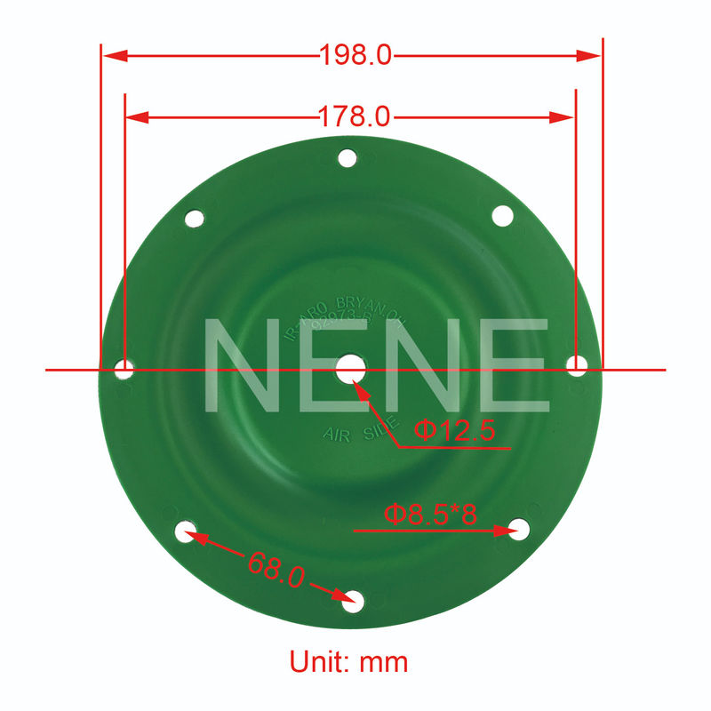La série Ingersoll Rand ARO Pro Pump Diaphragmes 1 pouce 90533-B 92973-B 93459-4 666100-322-C 666100-344-C 6661AJ-344-C