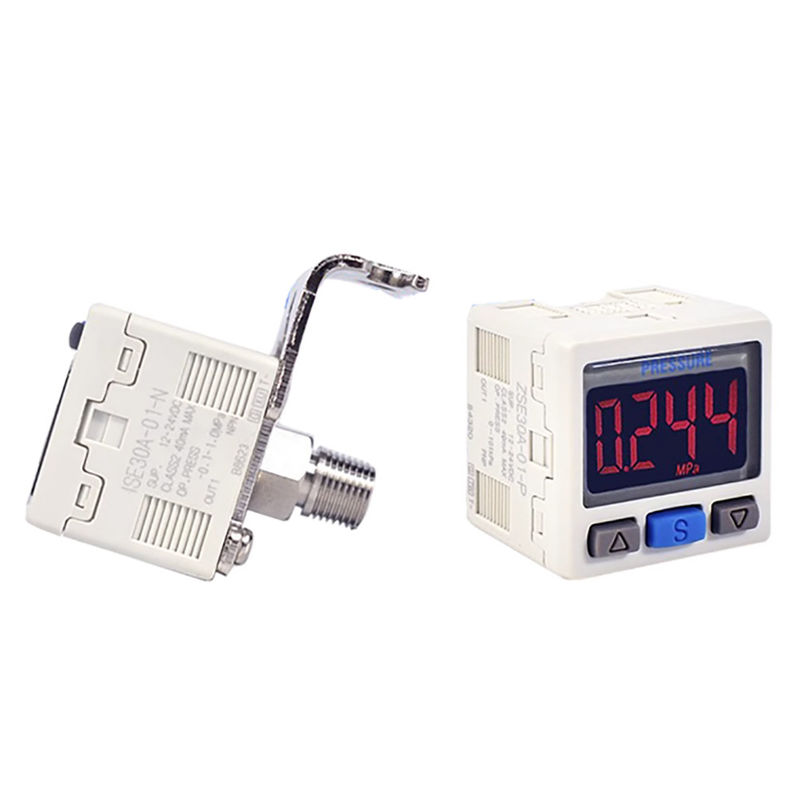 SMC Corporation ISE30A-01-N Commutateur de pression 1/8PT NPN Type N à pression positive
