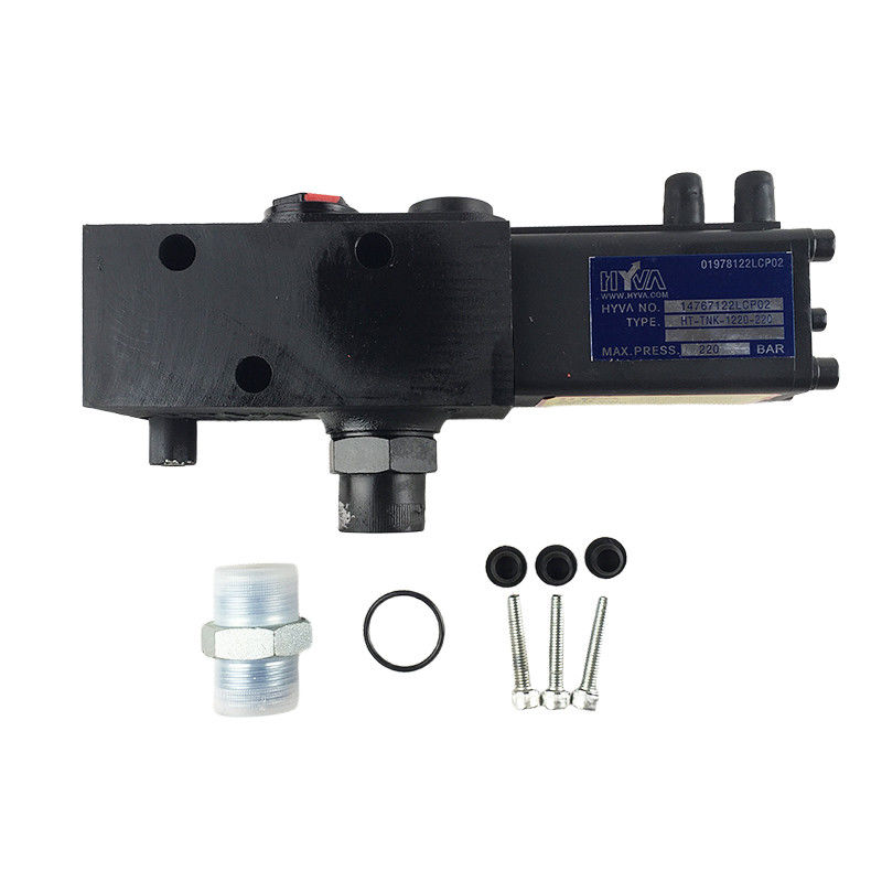 Hyva PT1220 14767315 14767317 14767317 14767319 14767322 PT-1220-220 soupape hydraulique de décharge pour camions à décharge