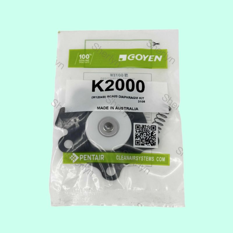 K2000/K2002/K2007 GOYEN CA20T Diaphragme en caoutchouc 3/4 pouces Réparation du diaphragme de la soupape à impulsion