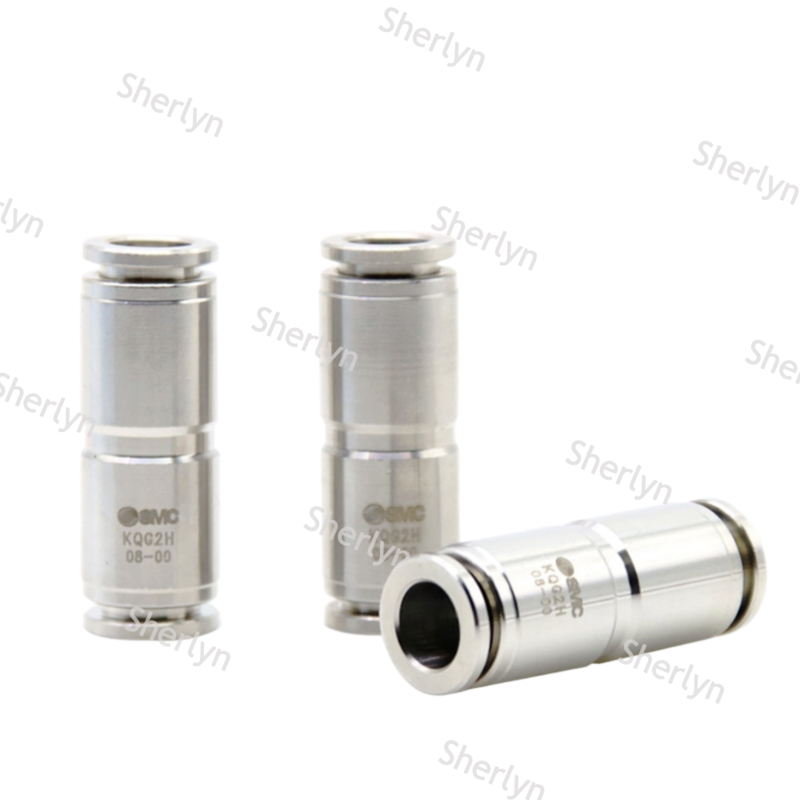 KQG2H12-00 SMC Adaptateur tube-à-tube droit de la série KQG2 Poussez dans 12 mm Pour pousser dans 12 mm Connexion tube-à-tube Style 4E2-9ET/KQ2A60
