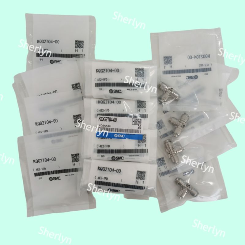 L'assemblage en acier inoxydable SMC KQG2T04-00 de la série KQG2T à une touche 4E2-1FD/KQ2AA33