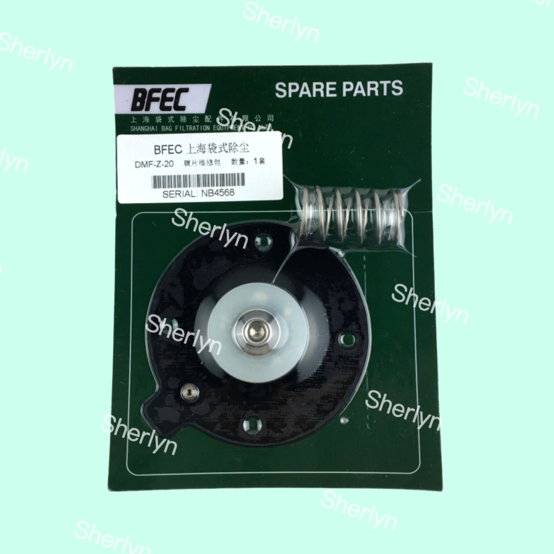 BFEC DMF-Z-20S Angle droit 3/4 pouces Diaphragme type sac de réparation élimination de la poussière soupape à impulsion électromagnétique