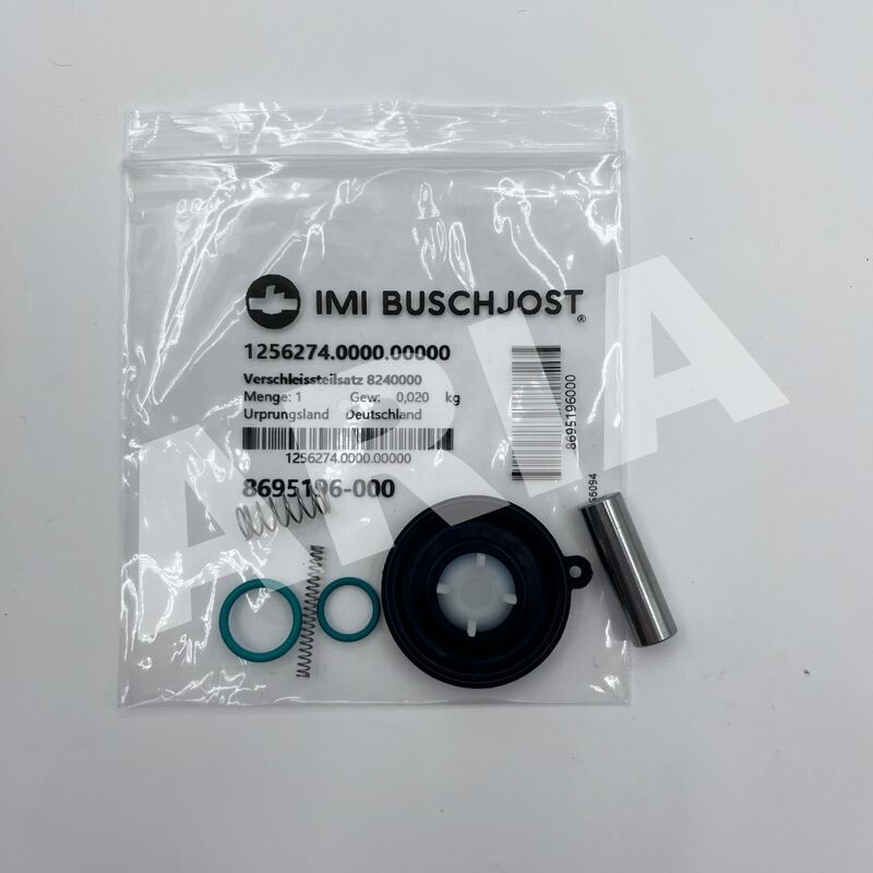 8240100 1256274 Type de diaphragme Pilote soupape solénoïde G3/8 Calibre 0,1 à 16 bar IMI BUSCHJOST