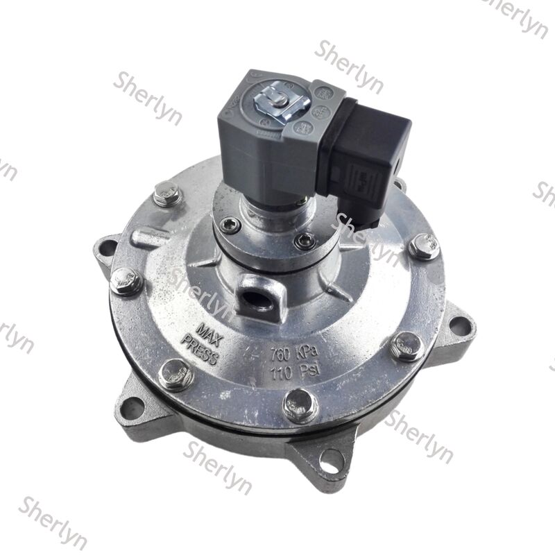 2.5 pouces GOYEN CA62MM Monture à plusieurs étages Pulse Jet Valve Pour Baghouse Collecteur de poussière