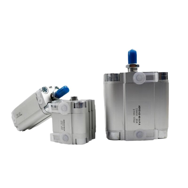 Festo ADVU-12-40-A-P-A 156592 12 mm de forage 40 mm de course fil extérieur cylindre d'air M5 Port double action Compacte