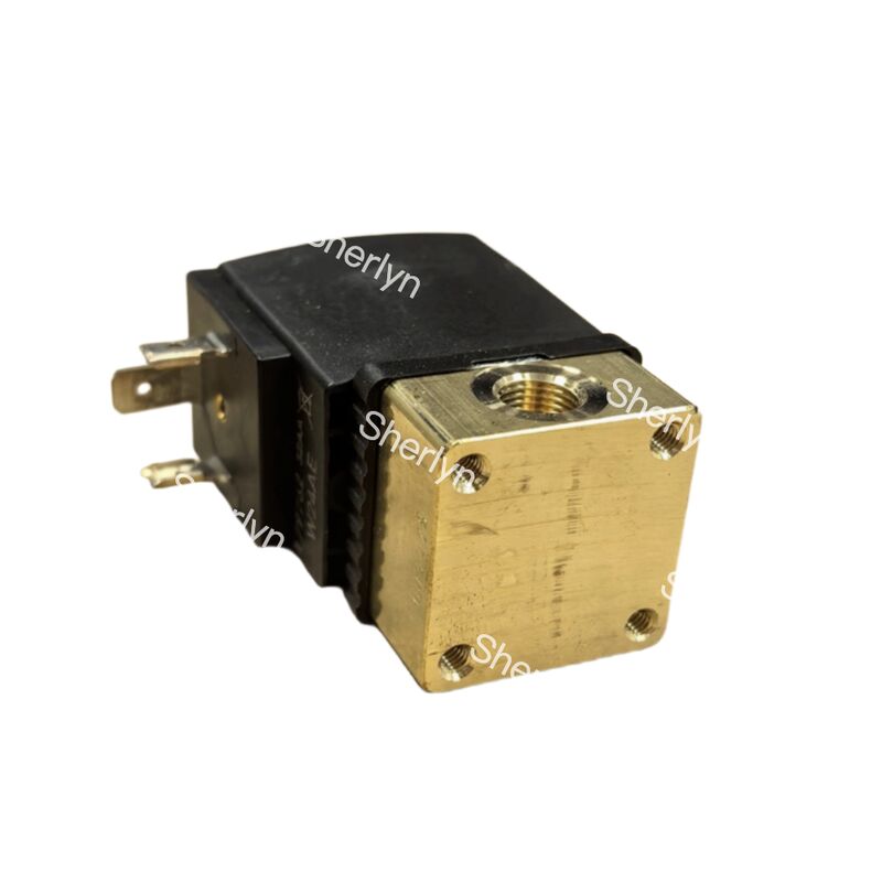 24V DC FKM soupape solénoïde en laiton scellée à débit élevé Burkert 00270133    G1 1/4 Port, 40 mm d'orifice, 0,2-16 bar, température moyenne jusqu'à +120 °C