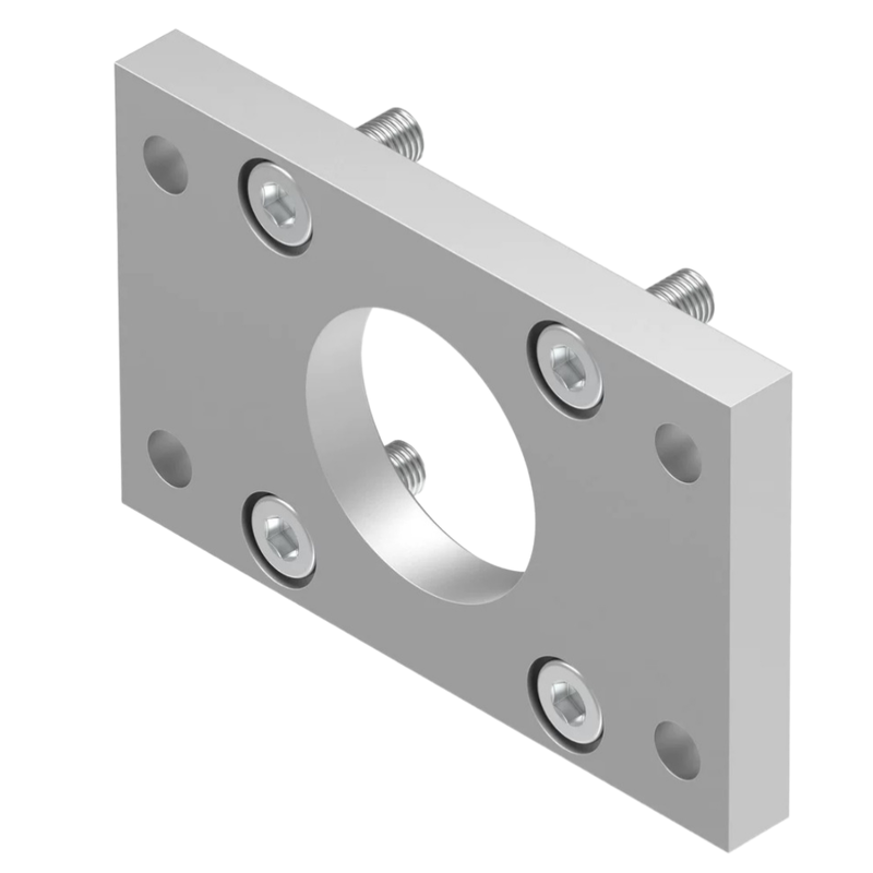 FESTO DAMT-V1-40-A Kit de pivotement intermédiaire Accessoire de cylindre en acier galvanisé pour la ligne de production d'assemblage automobile et électronique