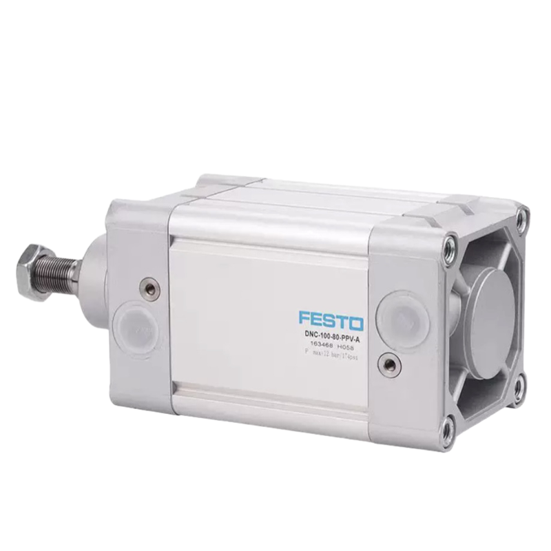 FESTO DNC32-25-PPV-A 163305 Double cylindre d'air à double action 32 mm de forage 25 mm de course avec coussin réglable PPV