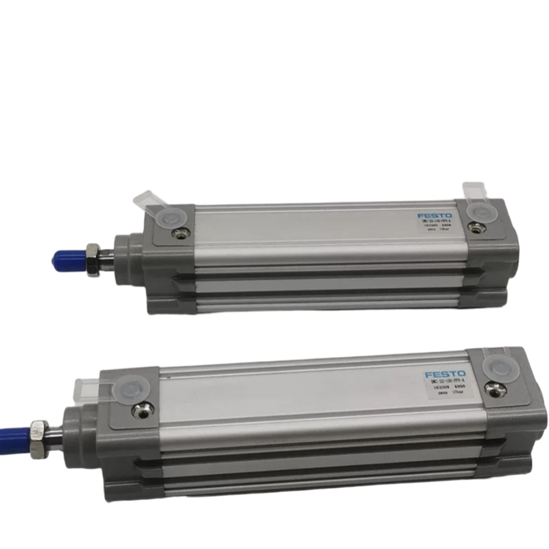 FESTO DNC32-200-PPV-A 163312 Cylindre pneumatique à double action 32 mm perforé avec coussin d'air PPV réglable indépendamment