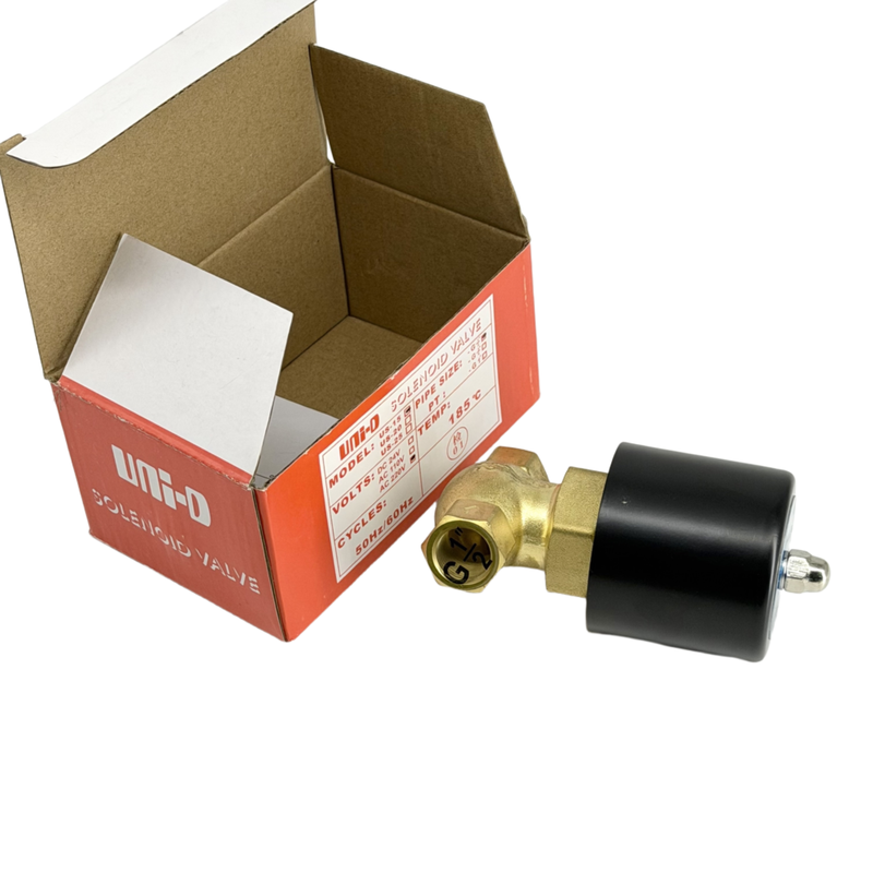 Électrovanne pneumatique pilotée à piston US-15 avec matériau de joint standard PTFE certifié CE et joint FKM en option
