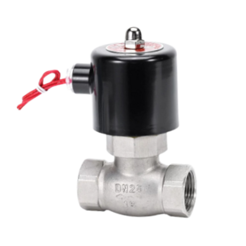 Valve solénoïde de matériau d'étanchéité PTFE conçue pour les systèmes d'eau chaude assurant des performances durables et un fonctionnement précis