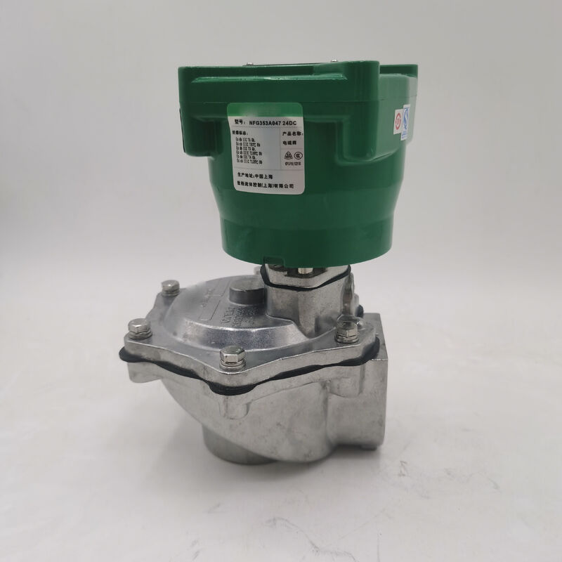 NFG353A047 Valve d'impulsion antidéflagrante 1 pouce Indice de protection IP67 Électrovanne ASCO conçue pour les fluides cryogéniques fournissant une surtension de sortie suffisante pour piloter 4 adaptateurs
