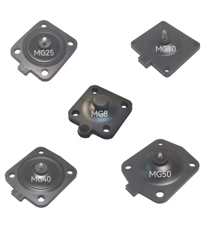 GEMU DN100 Diaphragme résistant à la vapeur et à la corrosion, joint de soupape anti-âge pour grands pipelines de production aseptiques