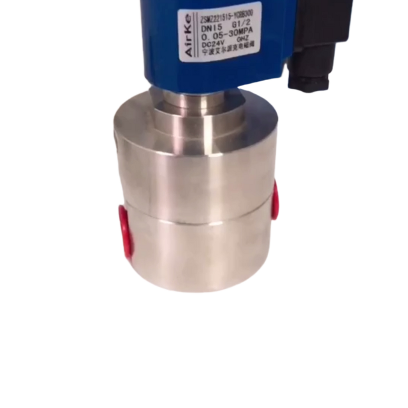 Matériau de joint en PTFE, vanne d'air, taille de port 3/8 H3S15B03, taille d'orifice de 15mm avec corps en acier inoxydable