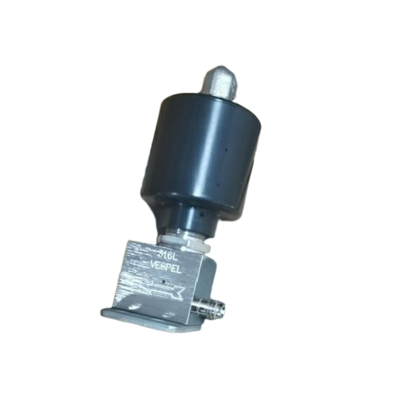 8.7BAS080B02 en acier inoxydable 304 soupape d'eau 8 mm Ouvrage Taille 1/4'' Taille du port PEEK PEEK Matériau Maximum de pression 350 bar
