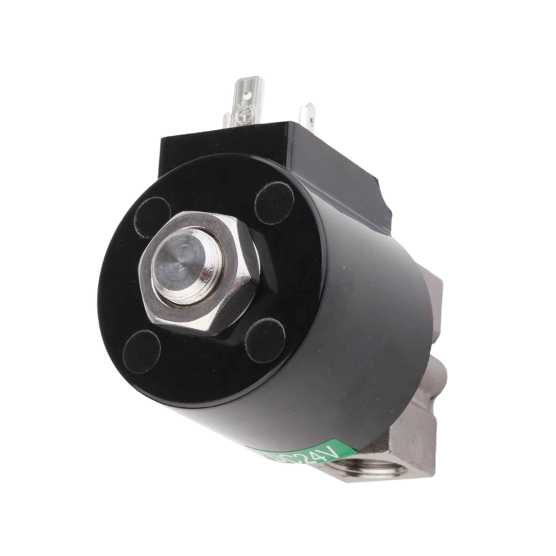 Électrovanne pneumatique 8.7AAS020B, taille du Port 1/2 3/8, acier inoxydable 304, matériau du corps, taille de l'orifice 2mm