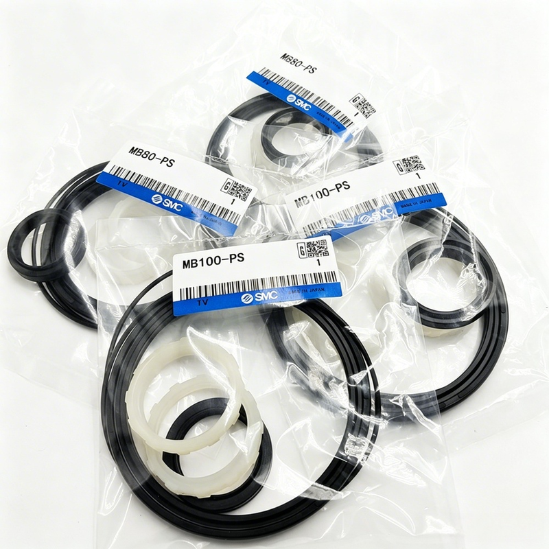 Kit de service pour vérin pneumatique SMC MB63-PS, jeu complet de joints, réparation de fuites d'air pour vérin pneumatique à tige de traction double effet série MB