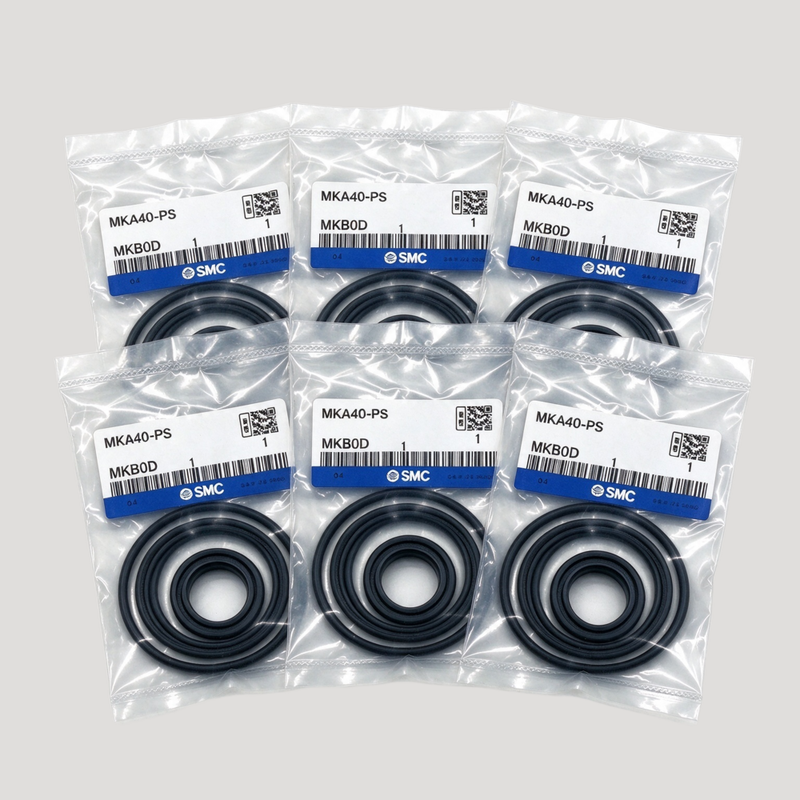 Kit de joints de service MKB/MKA20-PS compatible avec le vérin pneumatique à bride rotative SMC MK 20, joints toriques et joints de piston complets pour la maintenance de gabarits d'automatisation