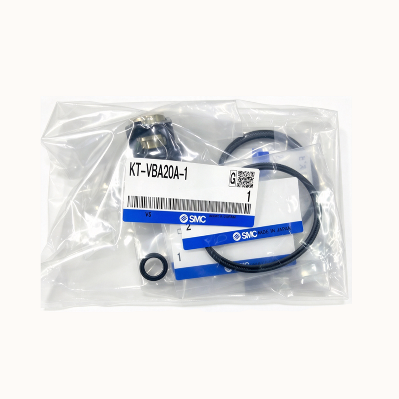 Kit de réparation de valve de surpression pneumatique SMC KT-VBA11A-2, joint torique résistant à l'usure et jeu de joints de piston pour système de surpression d'air VBA11A