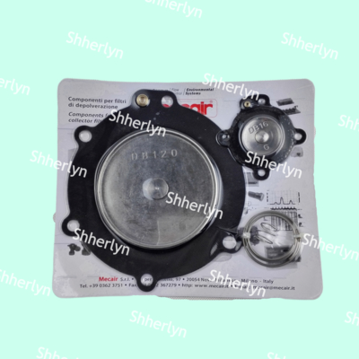 Mecair DB120 Kit de réparation du diaphragme 3 pouces VEM220/VNP220 3 pouces soupape à impulsion électromagnétique