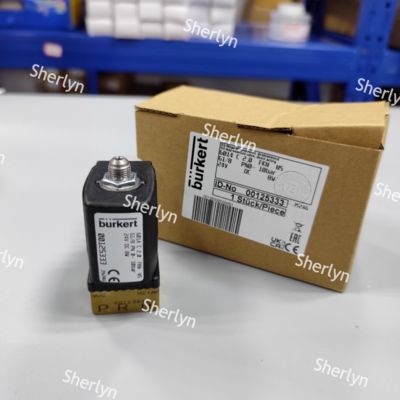 Burkert 00125334 Ventilateur solénoïde à deux positions à trois voies 6014 série C normalement fermé G1/8 Corps de soupape en laiton