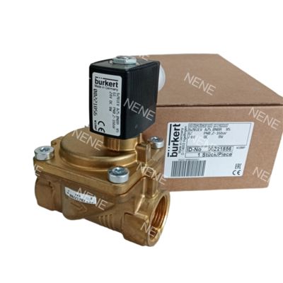 Électrovanne Burkert 6281 00221845 G1/2 2/2 Normalement Fermée Trou d'écoulement 13.0 Joint NBR Corps en laiton AC24V 8W 0.2-16bar