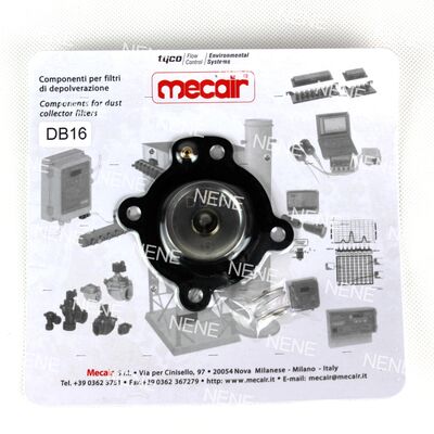 Le diaphragme de 3 pouces pour une valve à impulsion de Mecair VNP206 VNP306 VNP306 VEM306