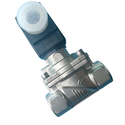 Vanne solénoïde à membrane servo FKM étanche 2 positions 2 voies NF Série Burkert 6281 Taille de port G1 1/2 Boîtier résistant à la corrosion en acier inoxydable Orifice 40 mm 00222004 00222005 00222006