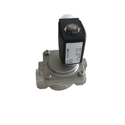 Ventileur solénoïde à haute température scellé de type Burkert type 6281 FKM 00221992 00221993 00221994 00221995 00221996 00221997 G3/4 G1 fil 2/2 NC Corps de soupape en acier inoxydable