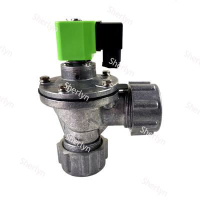 Électrovanne de dépoussiéreur BFEC DMF-ZM-25, angle droit avec structure à écrou, pièce de rechange pour équipement de dépoussiéreur