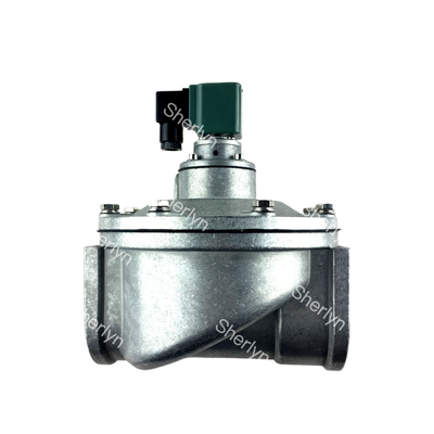 Vanne de nettoyage par jet pour filtre à manches BFEC DMF-T-62S DN65, corps de vanne en alliage d'aluminium en ligne pour système de dépoussiérage