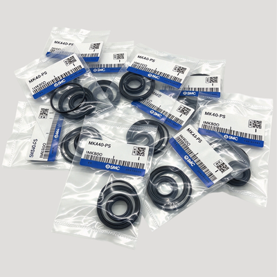 Kit de réparation de joint MKB/MKA40-PS pour vérin de serrage rotatif série SMC MK Contient joint de tige et bague d'usure pour service sur site en atelier
